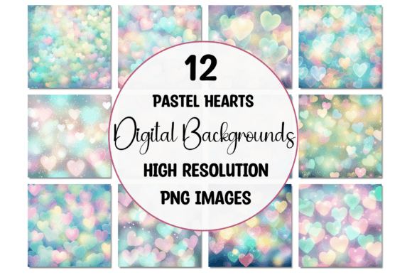 Designing with Softness: A Deep Dive into Pastel Heart Backgrounds