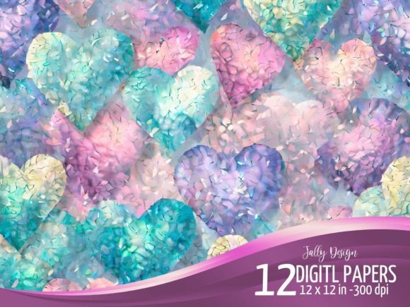 Dreamy Alcohol Ink Hearts Backgrounds: A Creative Toolkit
