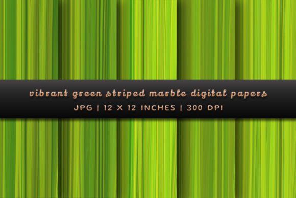 Elevate Your Projects with Vibrant Green Striped Marble