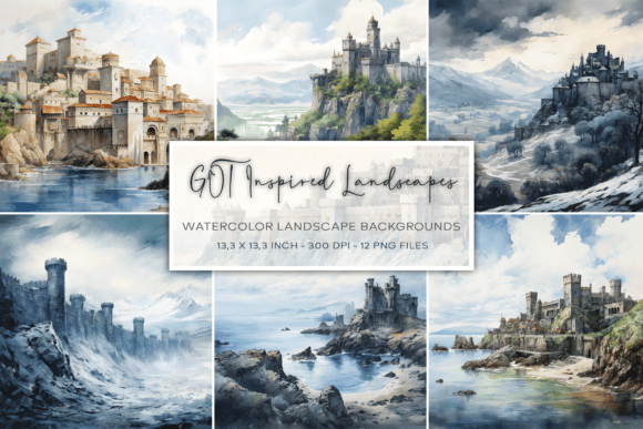 Game of Thrones Watercolor Backgrounds: Elevate Your Digital Designs