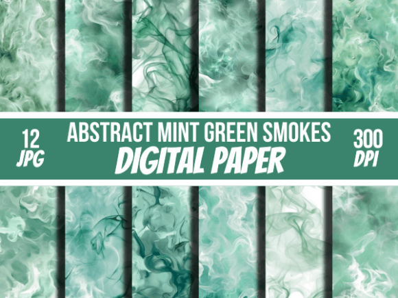 Mint Green Smokes Repeatable Backgrounds: A Designer's Guide