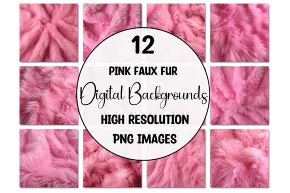 Pink Faux Fur Texture Backgrounds: Elevate Your Digital Projects
