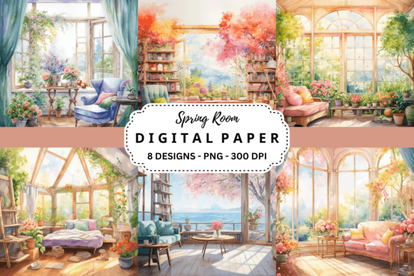 Refresh Your Visuals: The Versatility of Spring Room Backgrounds