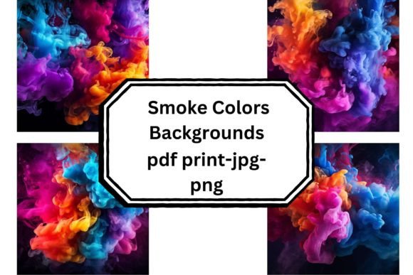 The Allure of Smoke Colors Backgrounds in Design