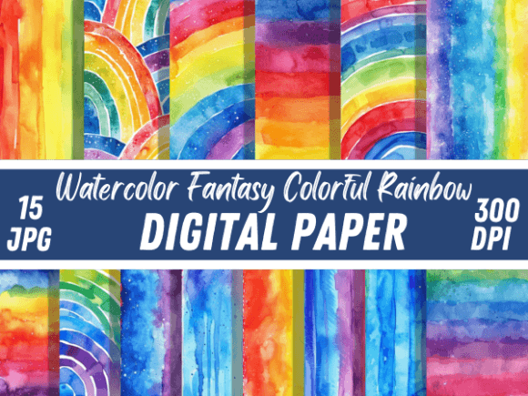 Unleashing Vibrancy: Using Fantasy Rainbow Backgrounds in Design