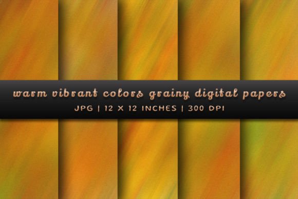 Warm Vibrant Colors Grainy Backgrounds: A Designer's Texture Toolkit